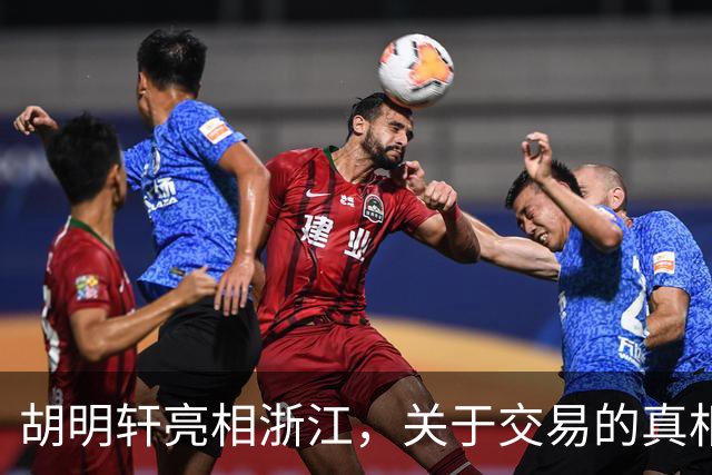 胡明轩亮相浙江，关于交易的真相揭秘
